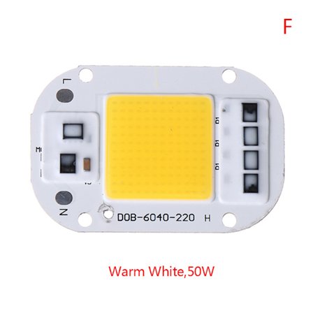 LED-chip 20W 30W 50W AC 220V smart COB-lampa pärlor LED-lampa med