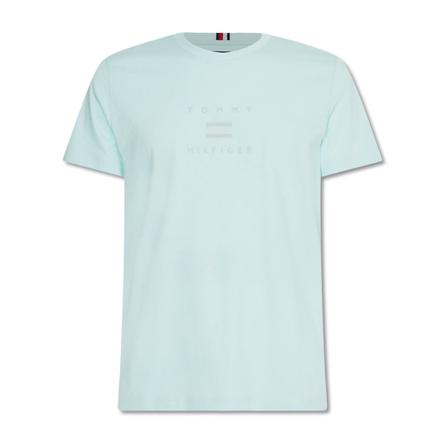 Tommy Hilfiger - T-shirts - Grön - Herr - Storlek: M, Herr, Storlek: M