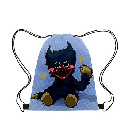 3d Poppy Dragstring Pocket Poppy Strap Pocket Bärbar Dragstring Strap Pocket Ryggsäck