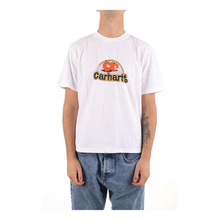 Carhartt Wip, T-Shirts Wit, Heren, Maat:L