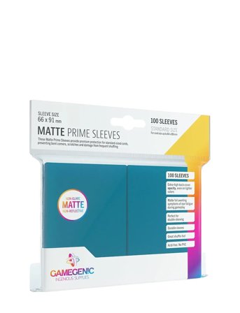 Gamegenic | Matte Prime Sleeves Blue | ONE SIZE
