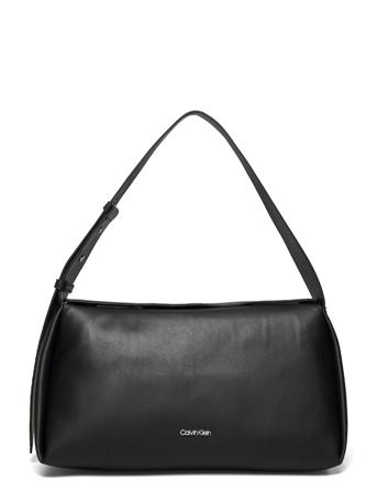 Gracie Shoulder Bag Skulderveske Veske Svart Calvin Klein*Betinget Tilbud