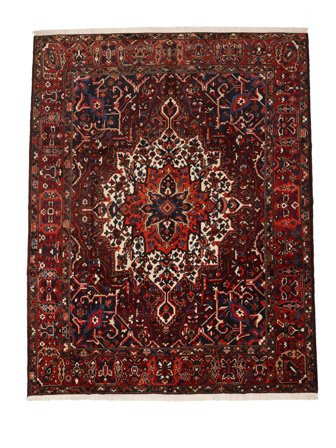 Médaillon Grand Bakhtiar Tapis 315X375 Laine