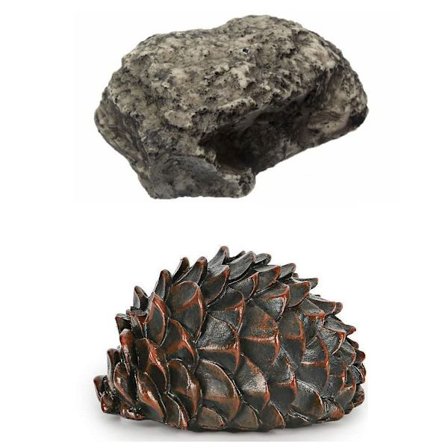 2 STK Hide-a-Spare-Key Key Opbevaringsboks Opbevaringsboks