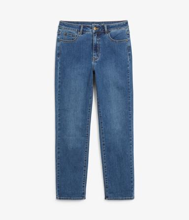 Sanna denim straight fit short leg | Denim | Dame | Kappahl