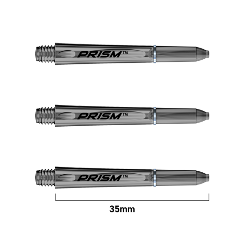 Winmau Prism 1.0 Polycarbonate Shafts | Winmau.com Short / Black Tint
