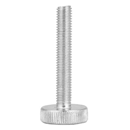 10 stk. M8 sinkbelagt karbonstål flate riflede hodeskruer tommelskruer (M8*50)