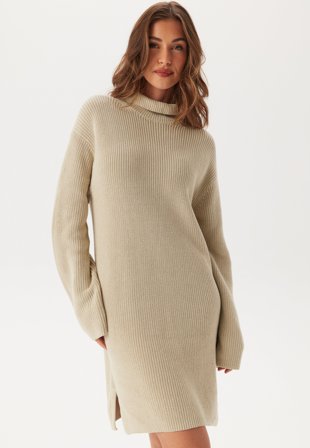 Calvin Klein Jeans - Chunky Loose Sweater Dress - Pelican