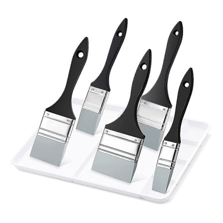 6 stk. Silikone Maling Pensel Sæt Til Silikone Epoxy Pensler Silikone Maling Pensel Akryl Og Vand