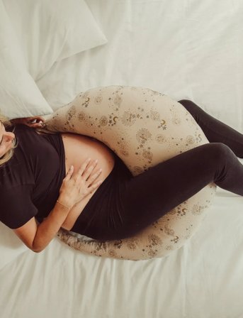That's Mine Moon Nursing Pillow - Cream - ONE SIZE
