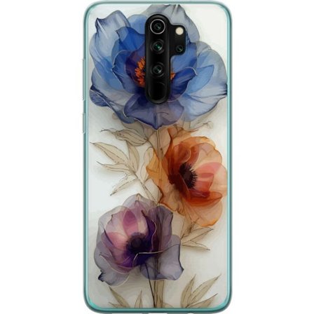 Mobilskal till Xiaomi Redmi Note 8 Pro med Silkesblommor