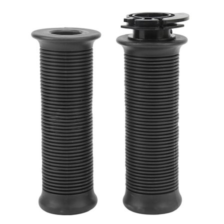1 Par 22mm Motorcykel Gasgreb Komfortabel Pasform til Scooter GY6 50cc 80cc 125c 150cc Sort