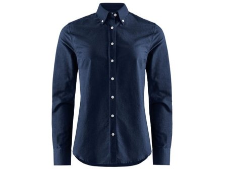 Oxfordskjorta Porto dam mar XL - Lyreco - Yrkeskläder - Skjortor och blusar - Skjortor