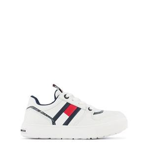 Kids - Tommy Hilfiger Low Cut Lace Sneaker White 32 EU - Trainers - 32 EU - White - Junge