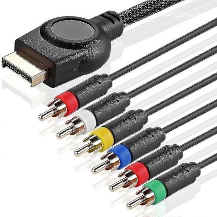 Ps3 Ps2 Komponenttikaapeli (1,8 metriä) Premium Korkean Resoluution Hdtv Komponentti Rca Audio Video Kaapeli Yhteensopiva Sony Playstation 3 Ps3:n ja 