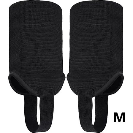 Ankelskydd, Fotbollsankelskydd, Svart, Storlek Svart