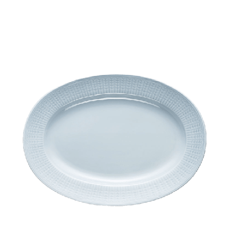 Rörstrand Fat oval Swedish Grace Serveringstillbehör Blå 32 CM