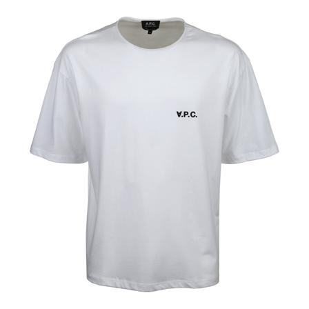 A.p.c. T Shirt Jeremy vit, Herr, Herr, Storlek: L