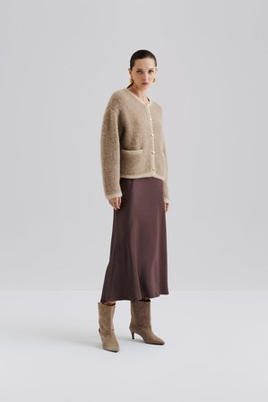 Malina - Carly Strickjacke - XL - Beige