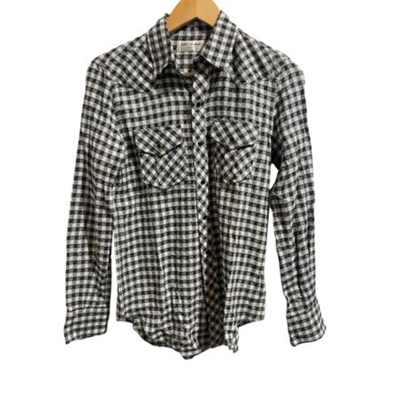 Saint Laurent Vintage, Pre-owned Fabric tops Zwart, Dames, Maat:M
