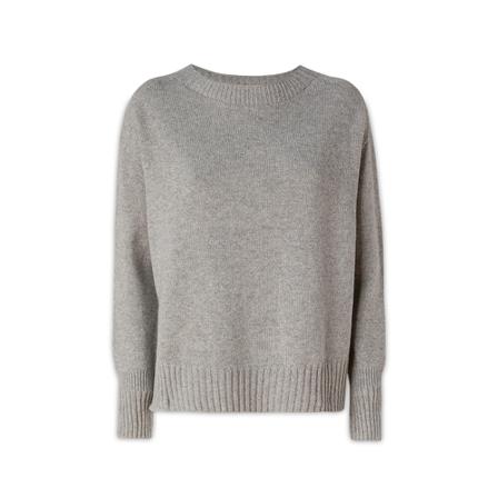 Vans, Round-neck Knitwear Grijs, Dames, Maat:XS