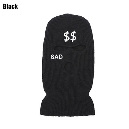 Balaclava Lue Ski Snowboard Lue SVART