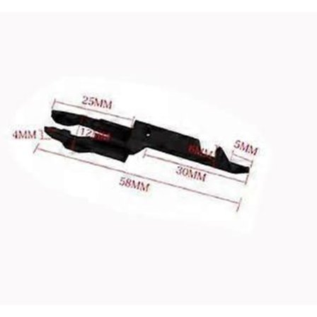 10 stk. Nøgle til test af nødopkaldspunkt Genanvendelig plastiknøgle Nødopkaldspunktnøgle til brandopkald Knus glas-kontakt og nødudgang