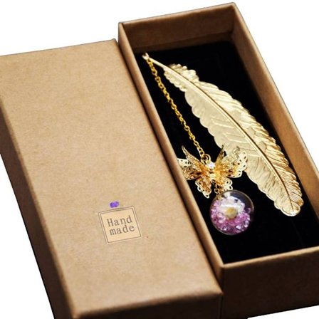 Vintage bokmärken hängsmycke Bokmärken Boka sida Mark för barn vuxen läsning