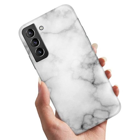 Samsung Galaxy S21 - Cover/Mobilcover Marmor