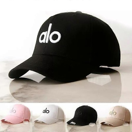 Alo Yoga Unisex Baseball Cap Brodert Duckbill Cap Solbeskyttelse Solhatt