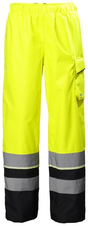 Helly Hansen Workwear UC-ME 71187_369 Skallbukse varsel, gul/svart Varsel, Gul/Svart, Klær