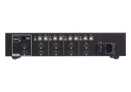ATEN Secure KVM 4-Port USB HDMI 4K | PSD PP V4.0 | Card Reader
