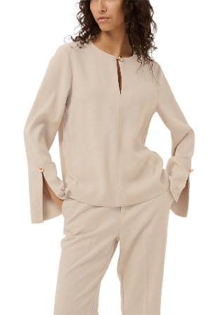 Inwear Celiahiw Blouse Skjortor Dam Brun 42