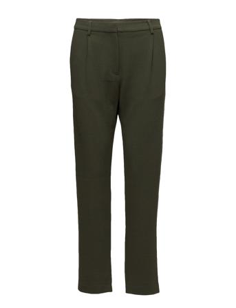 Stamford Pants 2566 Suoralahkeiset Housut Vihreä Samsøe Samsøe