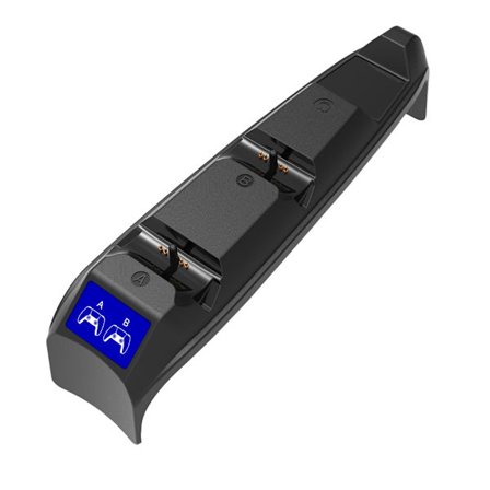 Langaton Gamepad-laturitelakka, kaksoispaikkainen pikalaturi LED-merkkivalolla