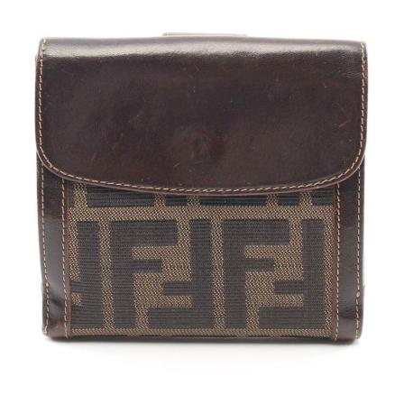 Fendi Vintage Pre-owned Pung Brun, Dame Vintage Accessories, Størrelse: ONE Size