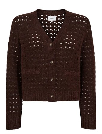 Nümph | Nuriette Dot Pointelle Cardigan | L