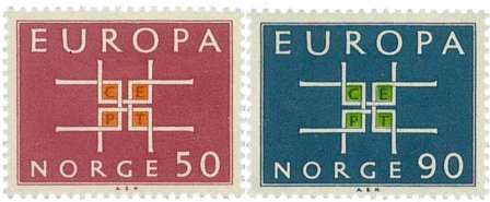 Norge - AFA 512-513 - Postfrisk