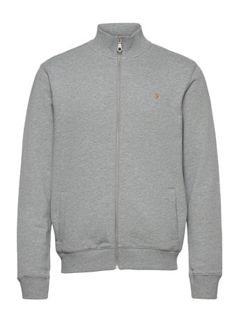 Vance Full Zip Sweatshirt Grey Farah