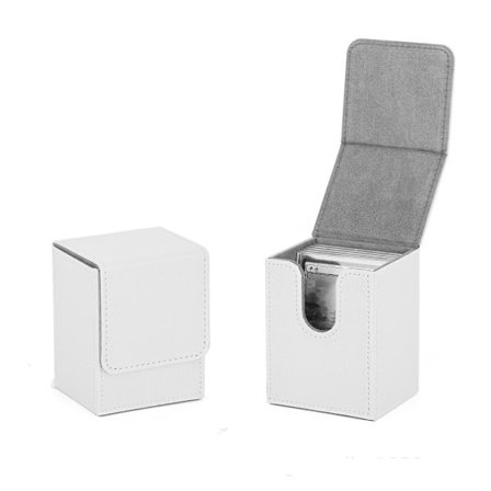 Spil MTG Trading Card Holder Deck Box WHITE WHITE