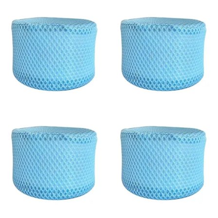 【PP】4-pakning beskyttelsesnett kompatibelt med Mspa Spa-filter, kun nett C-maskepose