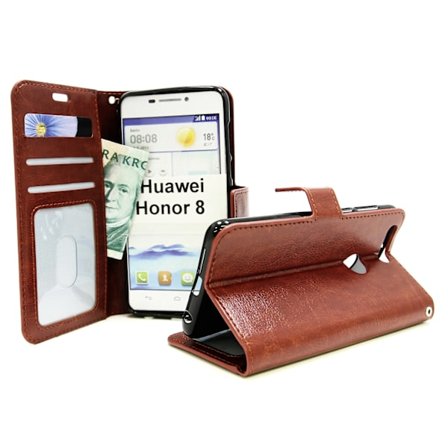 Crazy Horse Wallet Huawei Honor 8