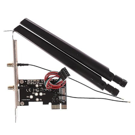 Pcie X1 till Bcm94360cs2 Wifi-modul Trådlöst nätverkskort Adapterkort Adapterkort(en storlek)