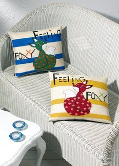 Broderipakke Putefremside Rød rev - Permin