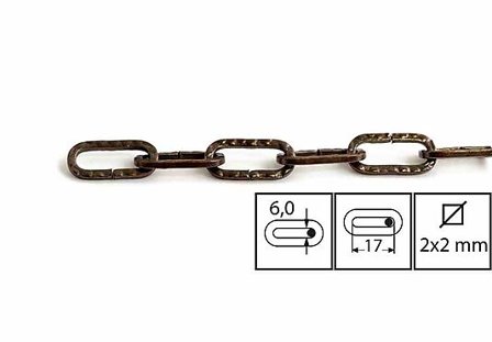 HABO KJETTING 400-4 BRUN 2M SB