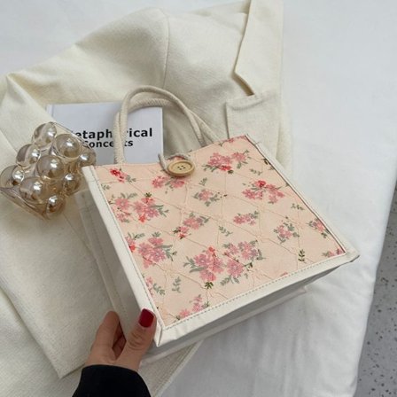 Print Handväska Enkel Mode Handväska ROSA