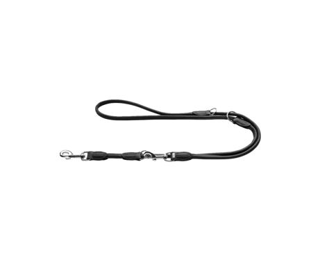 Hunter - Dog Leash Training Round & Soft Hunting Black 200 cm, 8 mm - Hund - Halsbånd - ZOO.no