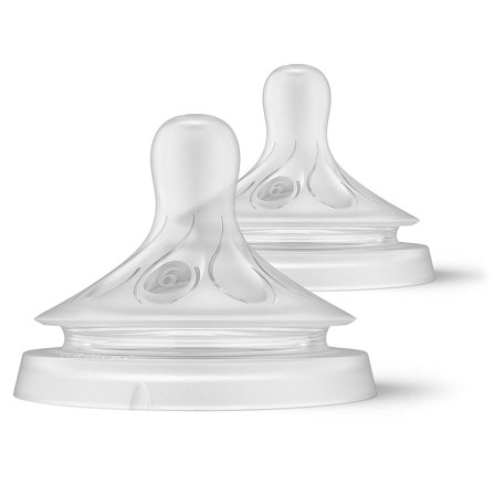 Philips Avent Natural Response Flaskesut 2 stk. Flow 6, tykt flydende, Børn & Forældre, Sutteflasker & Tilbehør, Flaskesutter