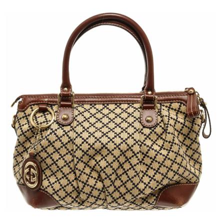 Gucci Vintage, Pre-owned Handbags Bruin, Dames, Maat:ONE Size