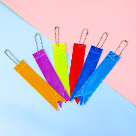 12-pak sikkerhetsrefleksanheng - reflekser for barn